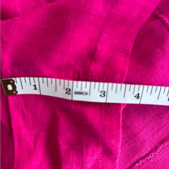 Women's Pink Linen blend Shorts from Loft - Picture 6 of 8